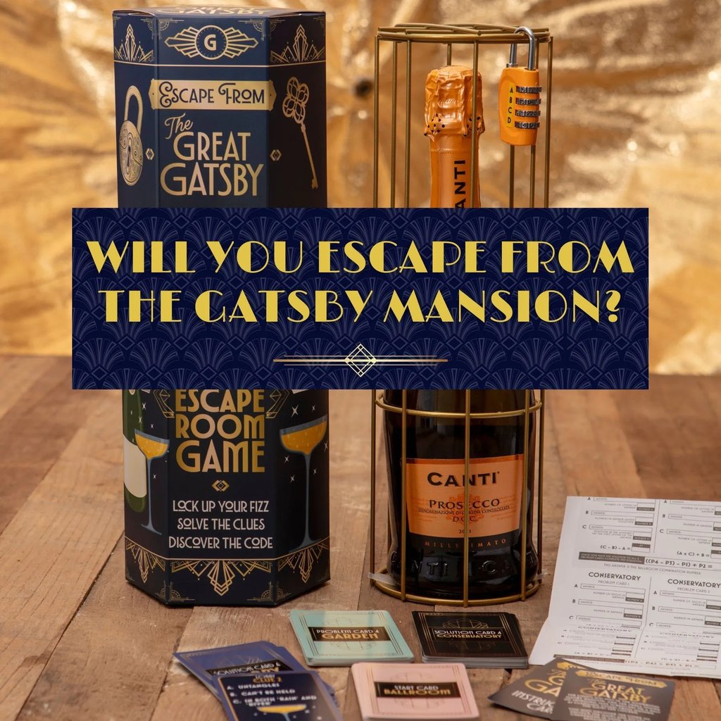 The Great Gatsby Sekt Escape Game