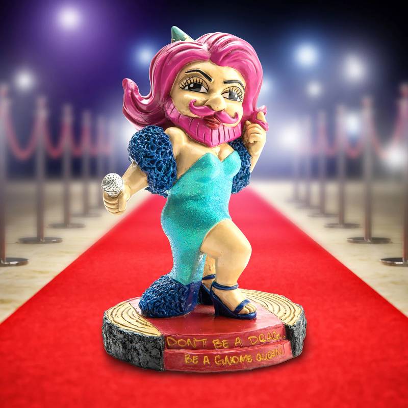 Drag Queen Garden Gnome