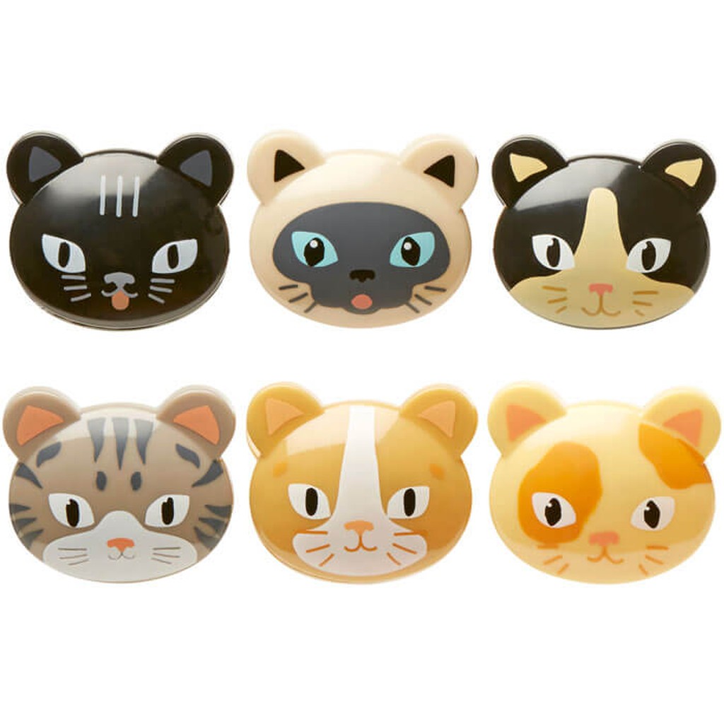 Cat bag clips von Kikkerland