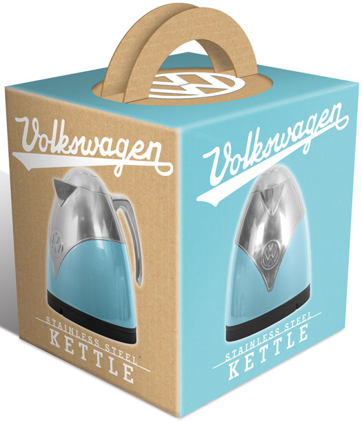 Bollitore Camper VW Retro - Blu