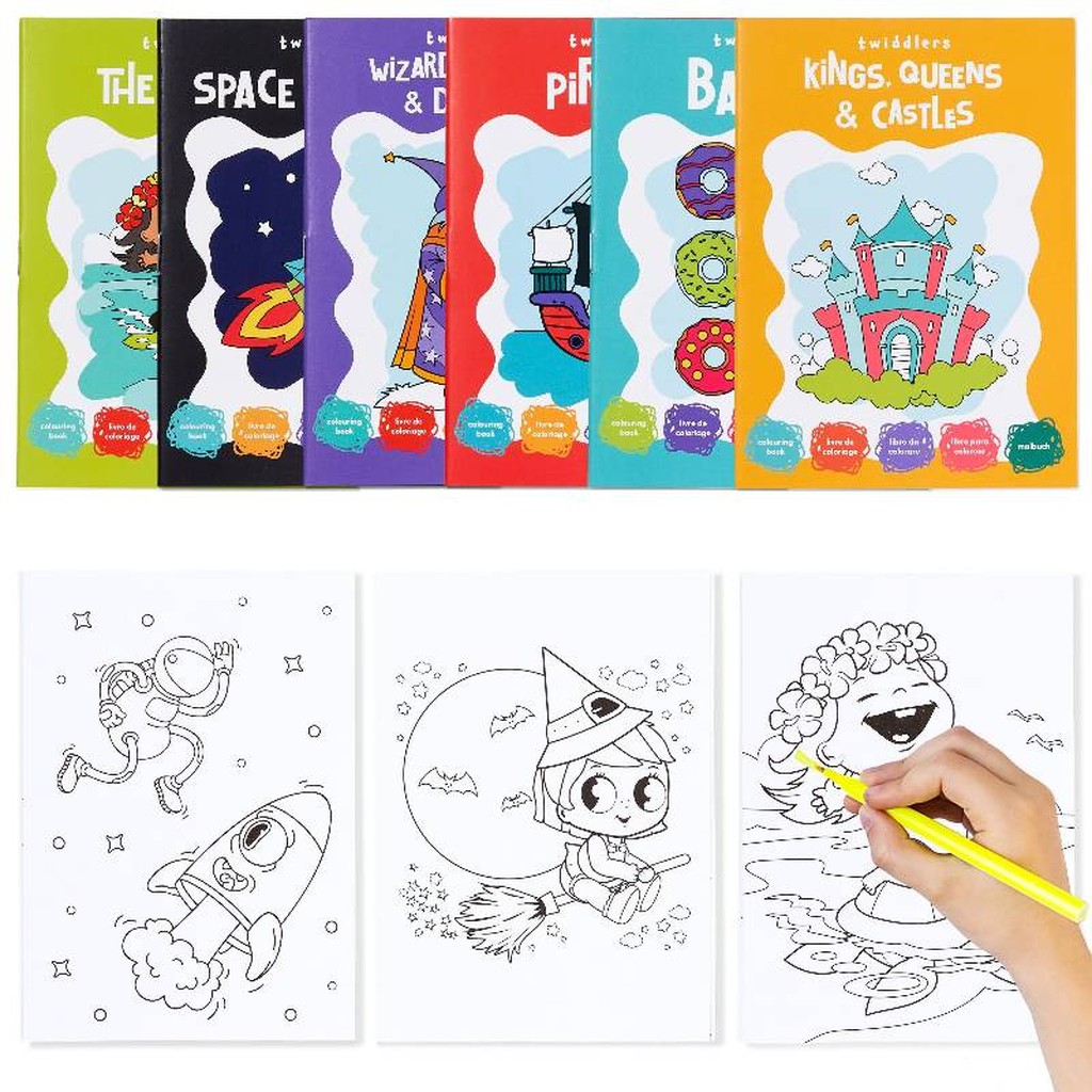 Mini Colour In 48 Mini Colouring Books | enjoymedia.ch