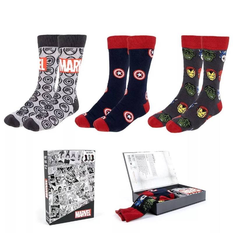 Marvel Socken Geschenkset