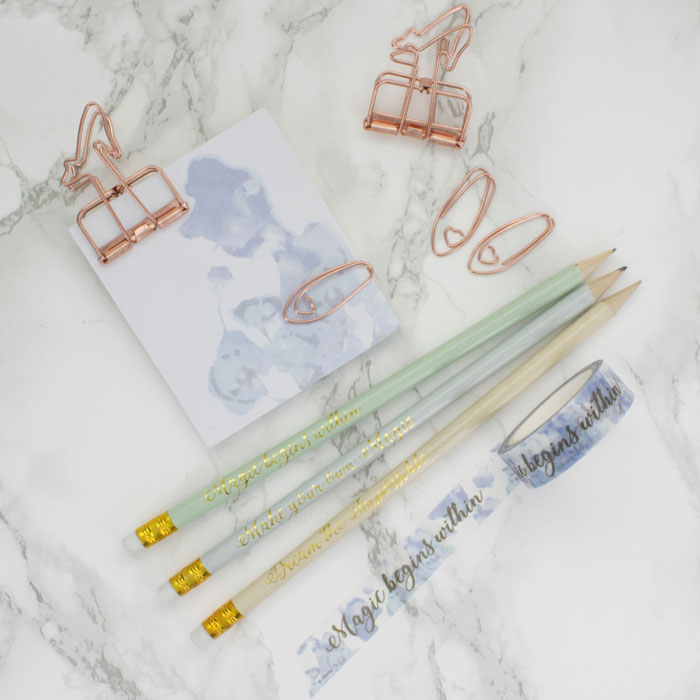 Cinderella Stationery Set