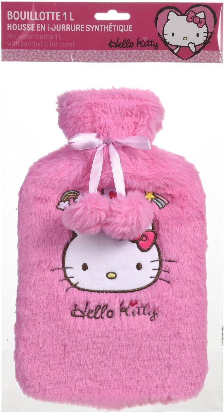 Hello Kitty Wärmflasche von Takecare – Seitenansicht