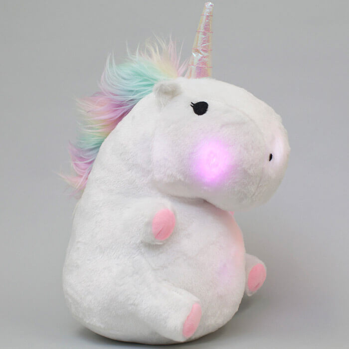 Glowing Unicorn Pillow