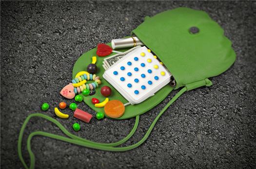 Geldbörse Süssigkeiten Bunker