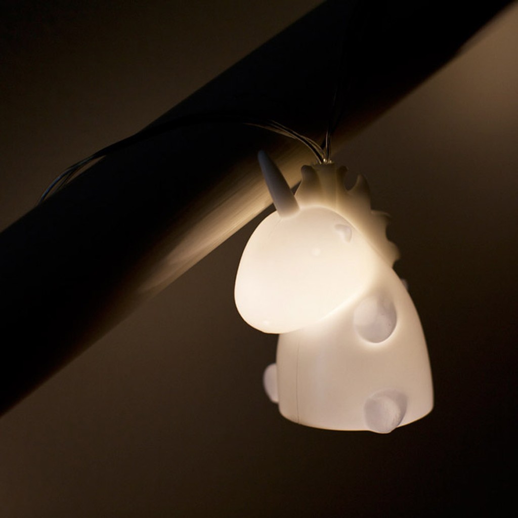 Süsse Einhorn Lichterkette
