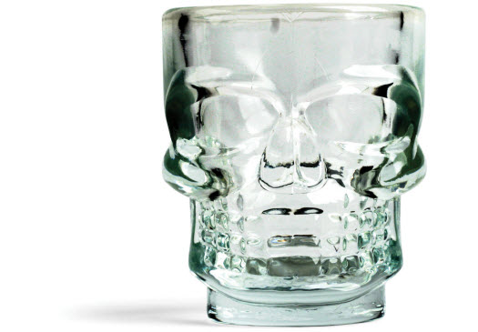 Skull Shot Glasses Set of 4