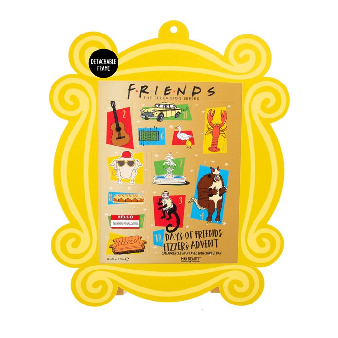 Calendrier de l'Avent cadre photo Friends de mad beauty – Lifestyle