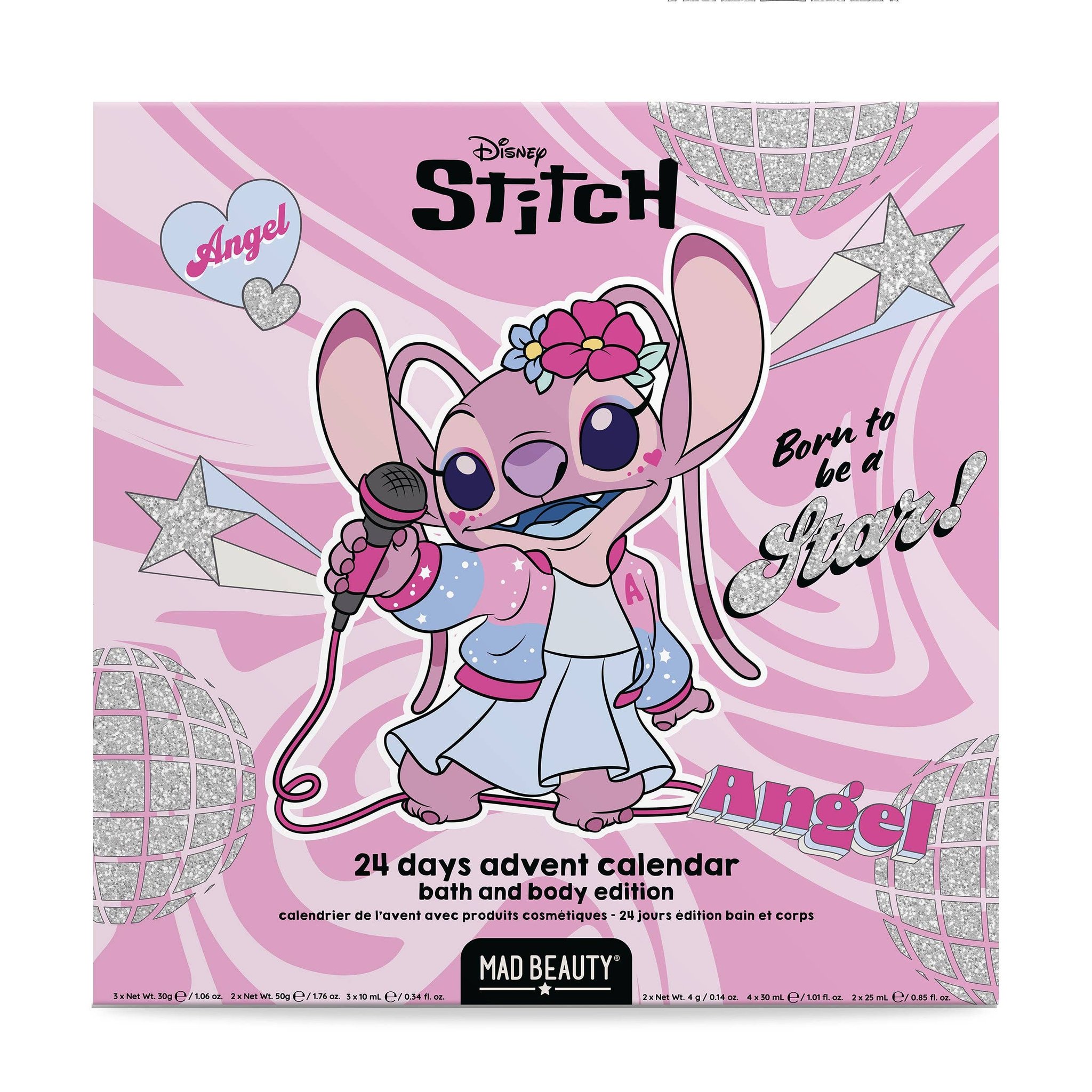 Stitch Angel Popstar Advent Calendar – calendar box front