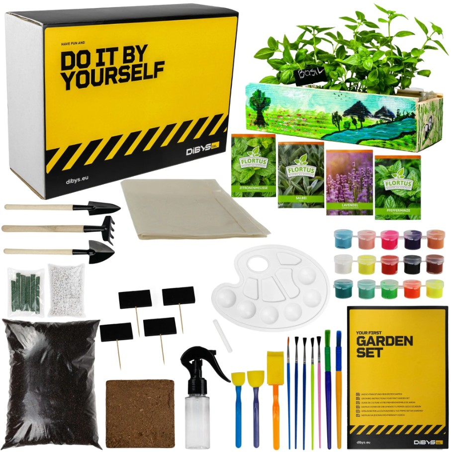 Teeblumen-Garten Anzuchtset