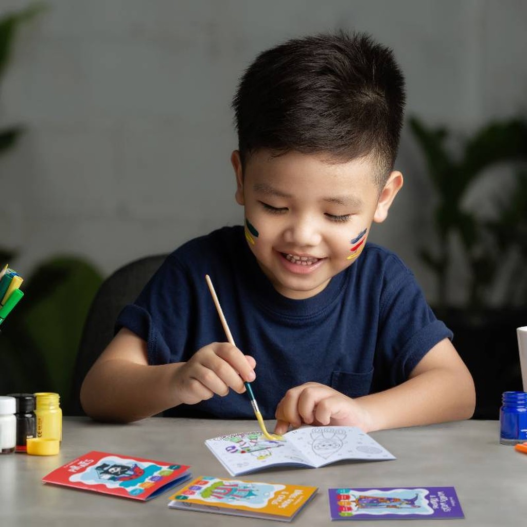 48 Mini-livres de coloriage