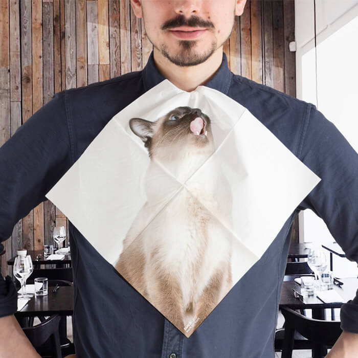 Katzen-Servietten