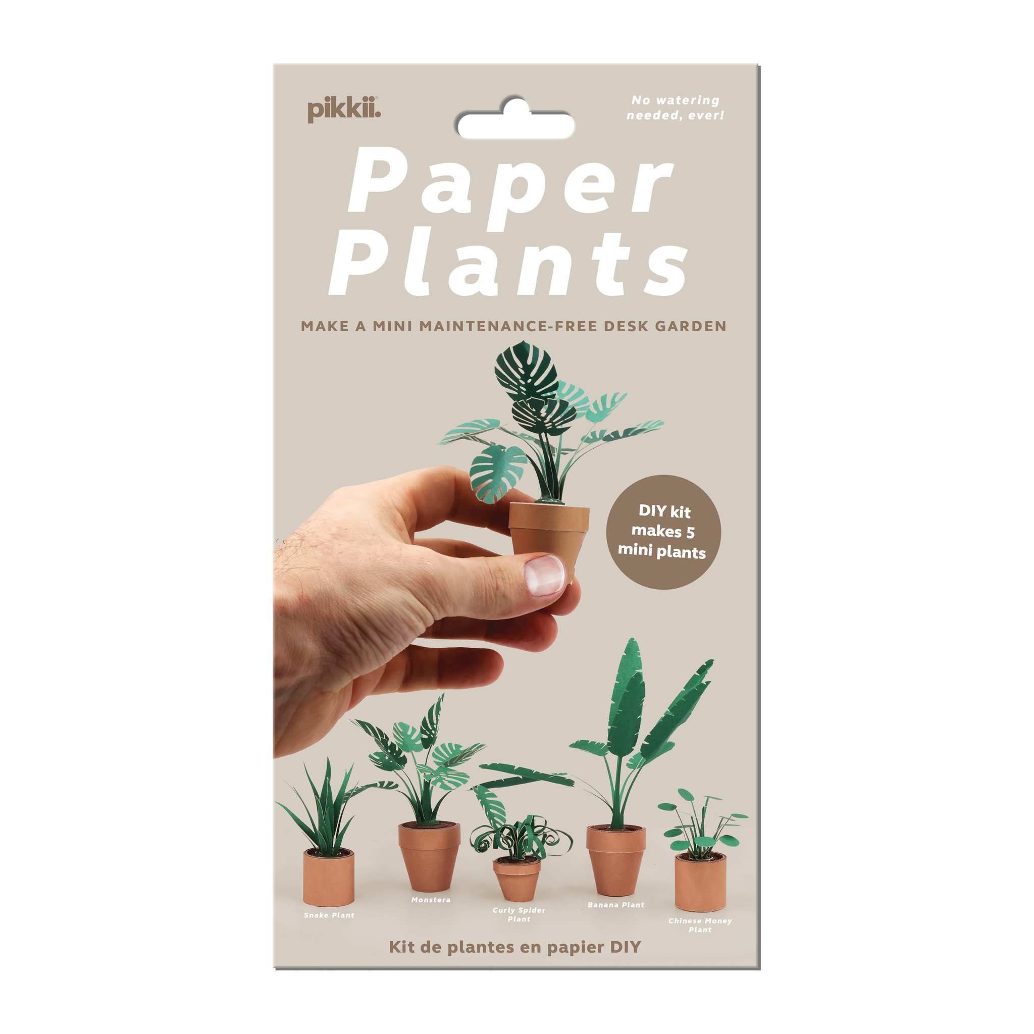 Paper Plants Origami-Set – 5 Mini-Pflanzen (Bild 8)