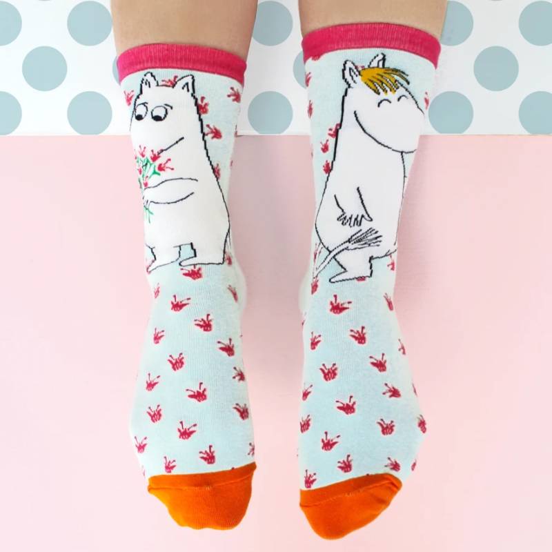 Chaussettes Moomin Bouquet de Fleurs