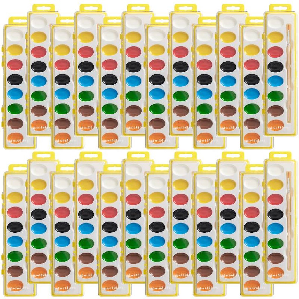 25 Watercolour Paint Palette Sets