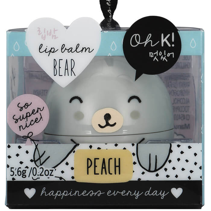 Ok K! Lip Balm White Peach