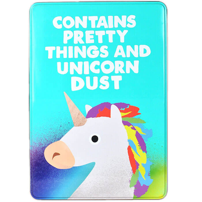 Boîte en Métal Licorne