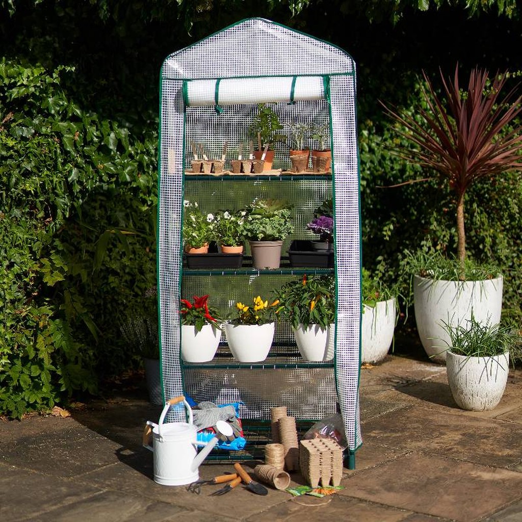 4-Tier Mini Greenhouse
