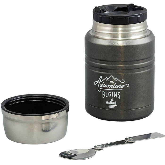 Adventure Thermobehälter schwarz