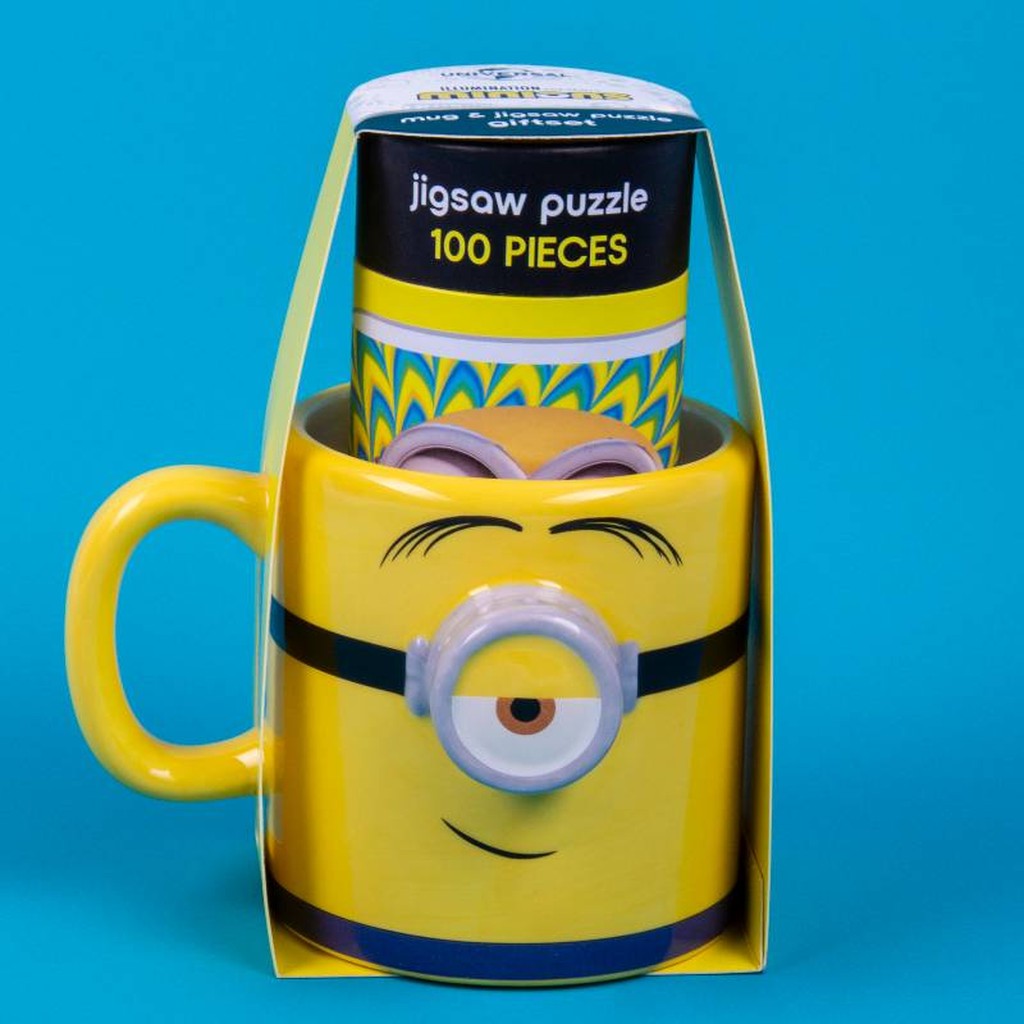 Minions Tasse und Puzzle Geschenkset von Fizz Creations
