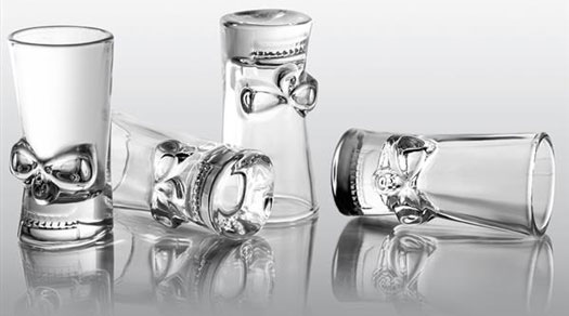 Brain Freeze Shot Glasses 4 Pack