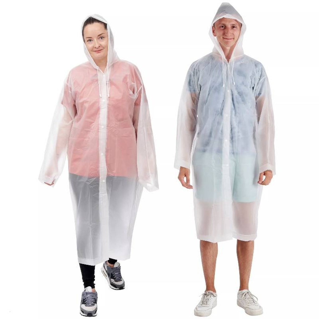 2 Regenmantel Ponchos