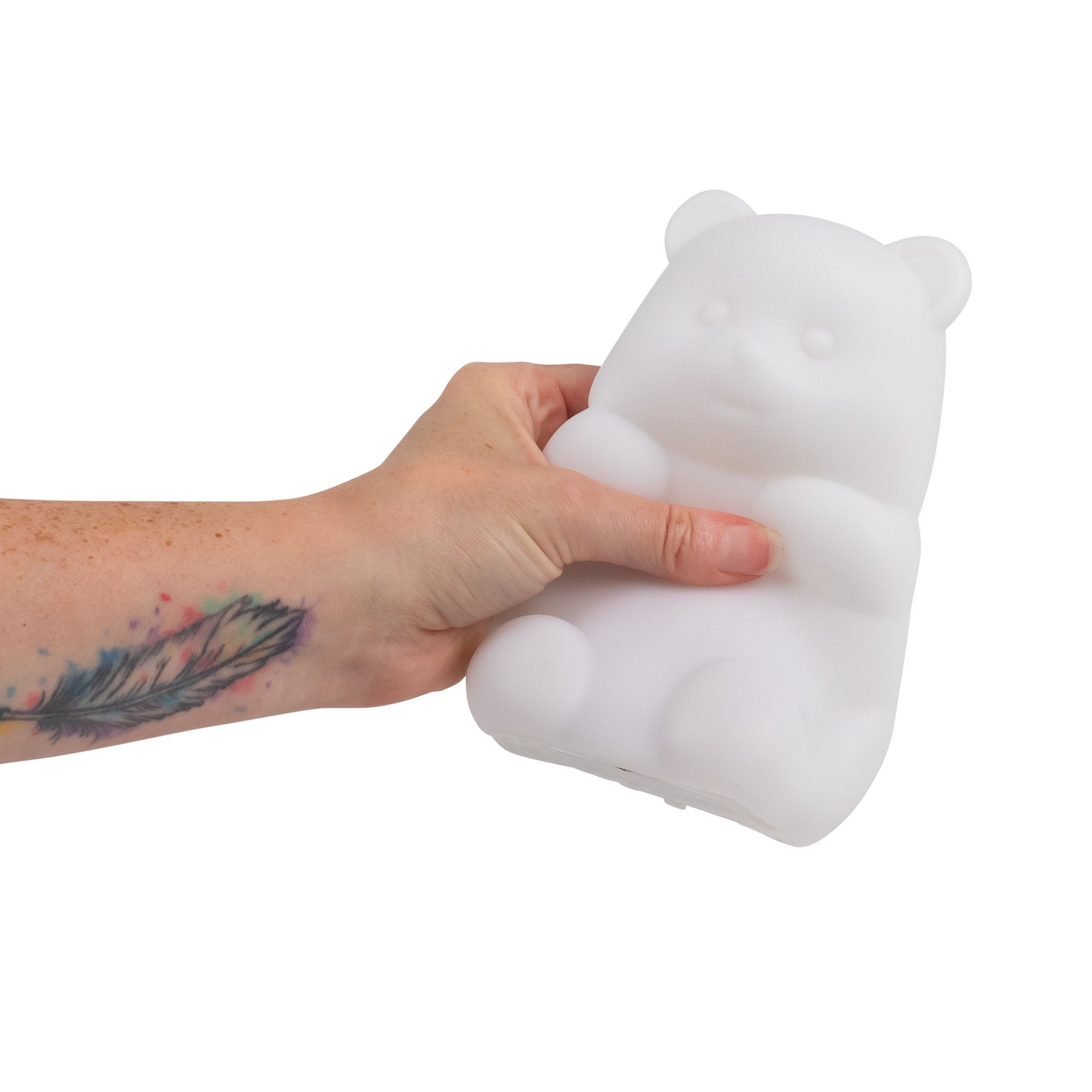 Veilleuse ours squishy de Tobar – vue latérale