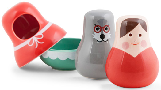 Salz &amp; Pfefferstreuer Rotkäppchen