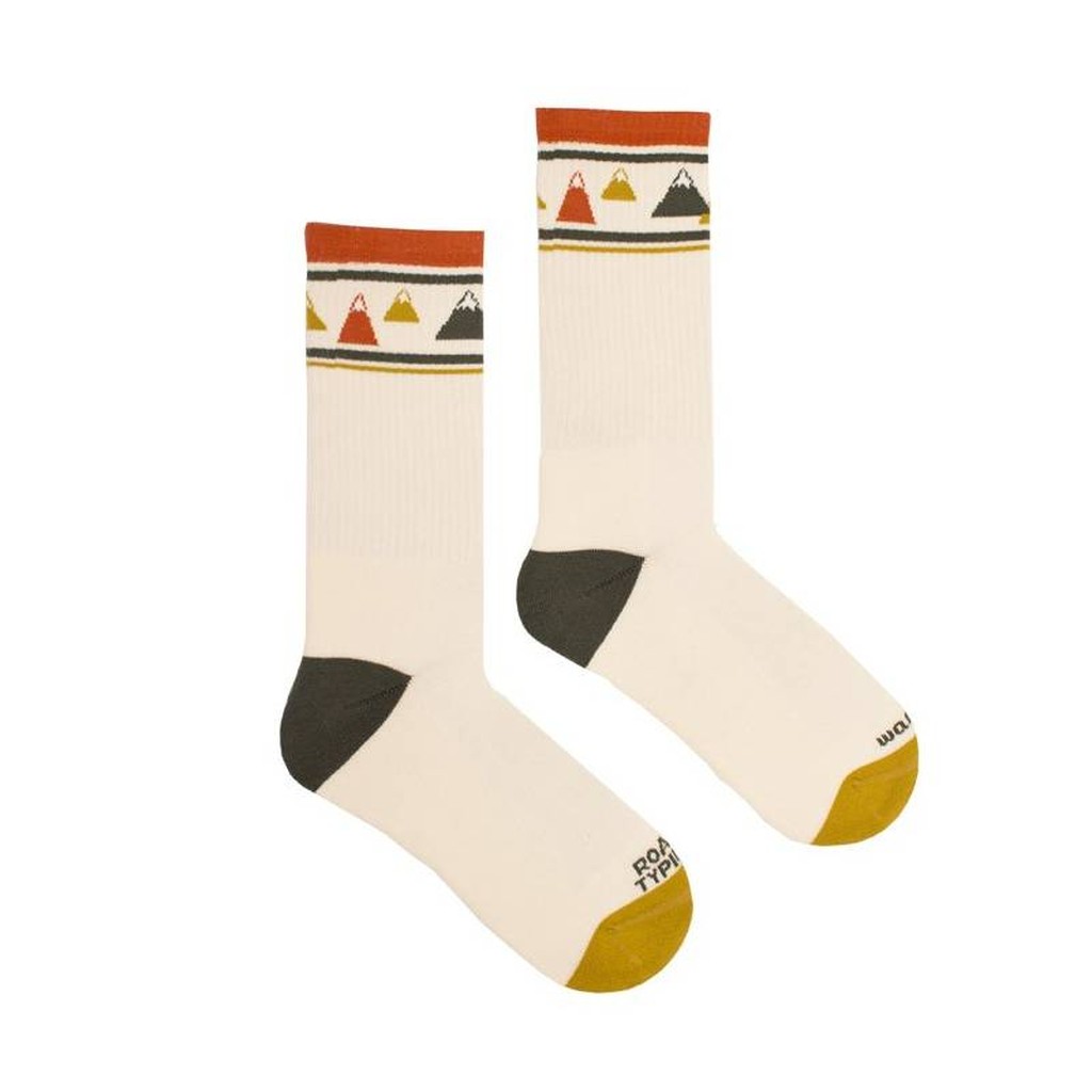 Tennissocken Berge aus Bio-Baumwolle von roadtyping