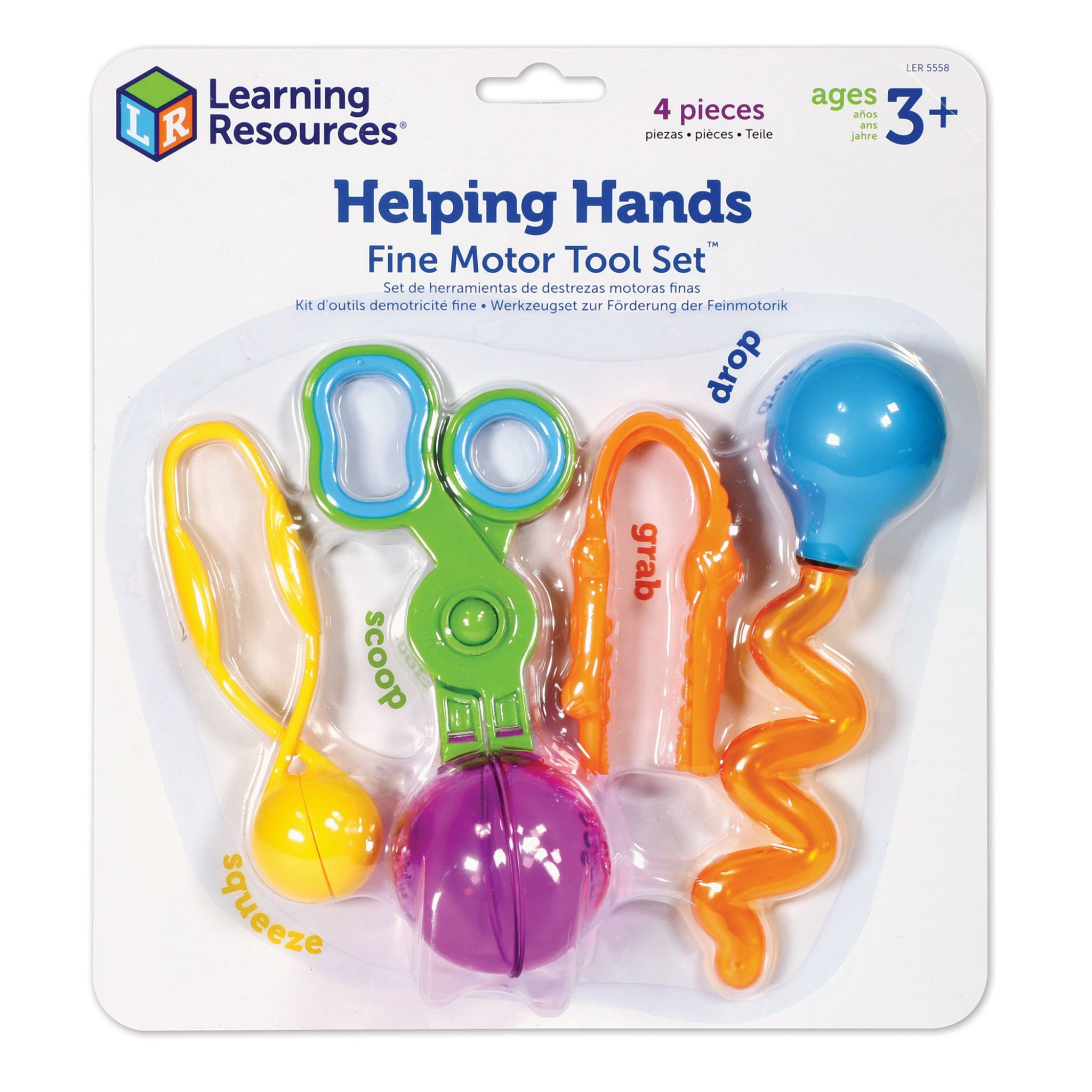 Helping Hands Feinmotorik-Werkzeugset – Verpackung Vorderseite