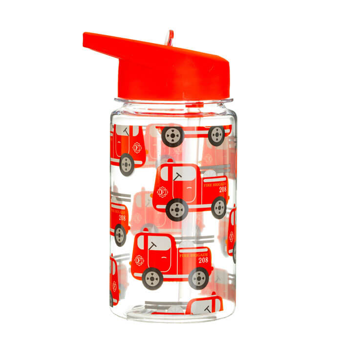 Feuerwehr Auto Trinkflasche für Kinder von Sass &amp; Belle