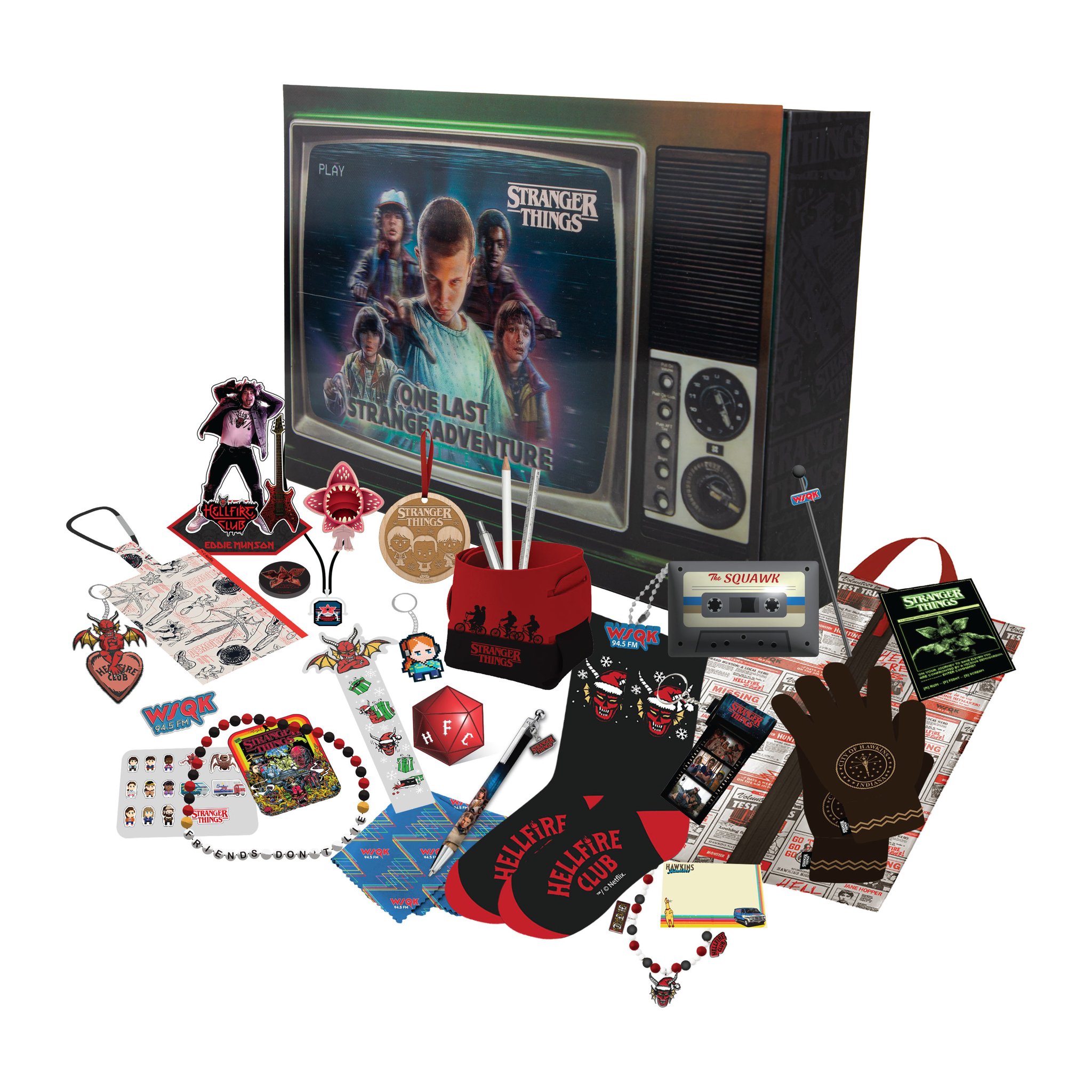 Stranger Things Adventskalender mit allen 24 Geschenken