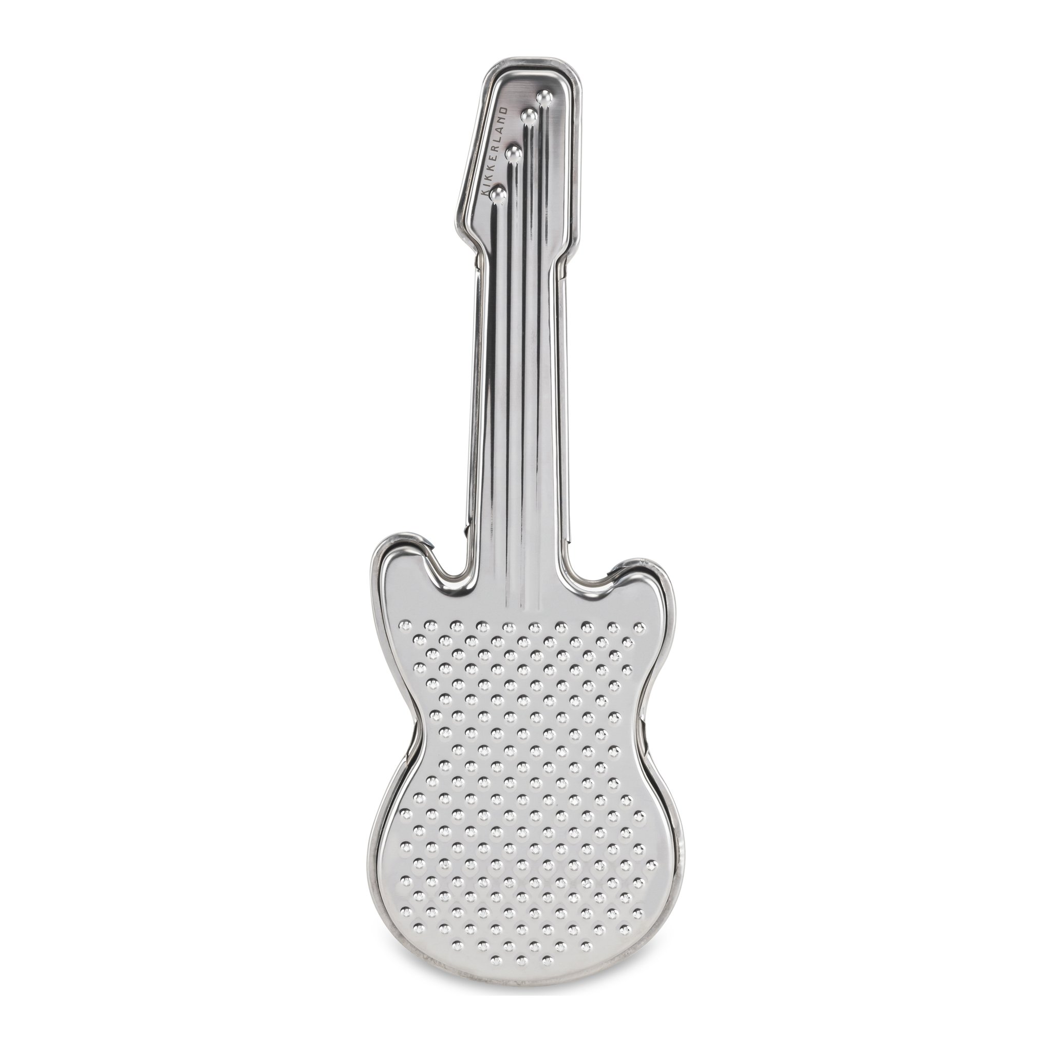 Râpe guitare en acier inoxydable en forme de guitare électrique