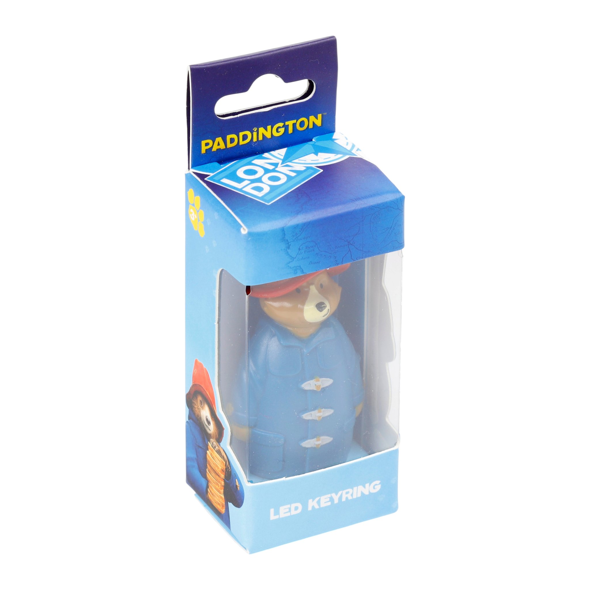 Paddington LED-Schlüsselanhänger in der Verpackung