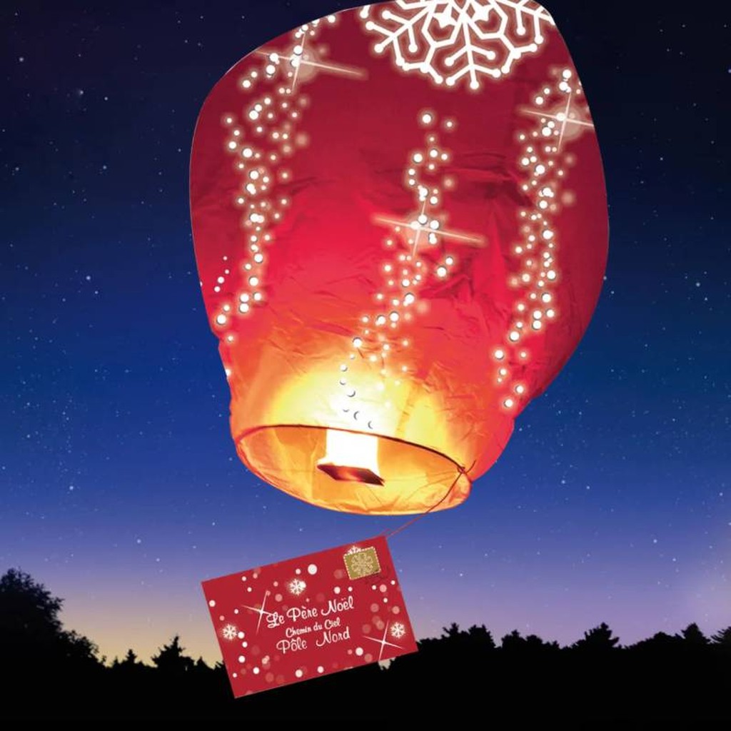 Lettre au Père No&euml;l volante