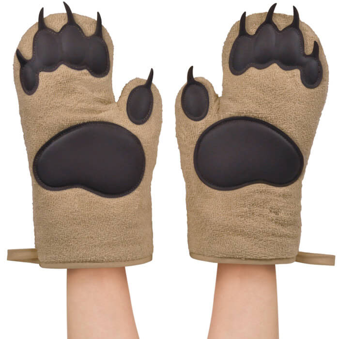 Bärentatzen-Ofenhandschuhe