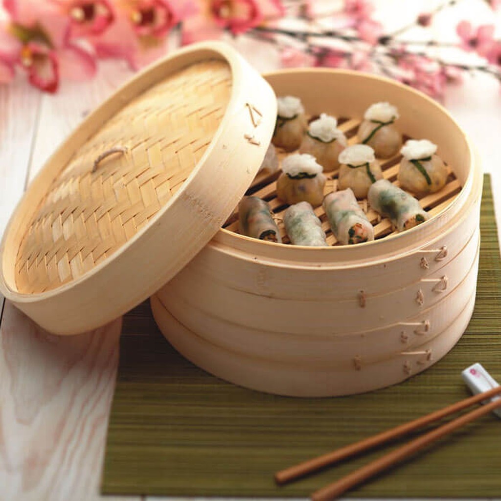 Dampfgarer aus Bambus von Kitchencraft