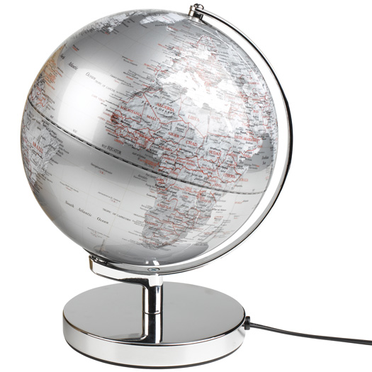 Lampe Globe Terrestre