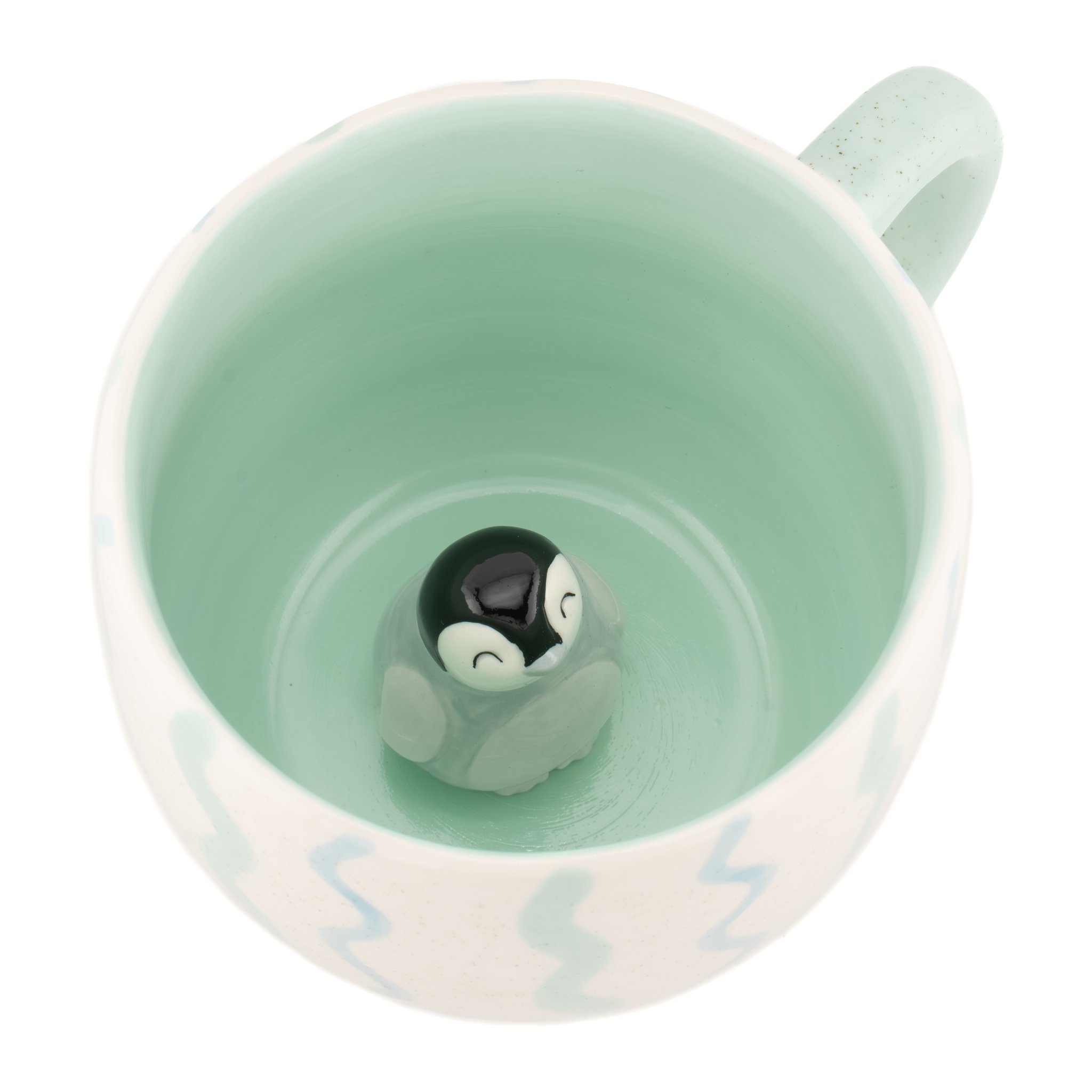 Mug avec un pingouin caché – pingouin à l'intérieur du mug
