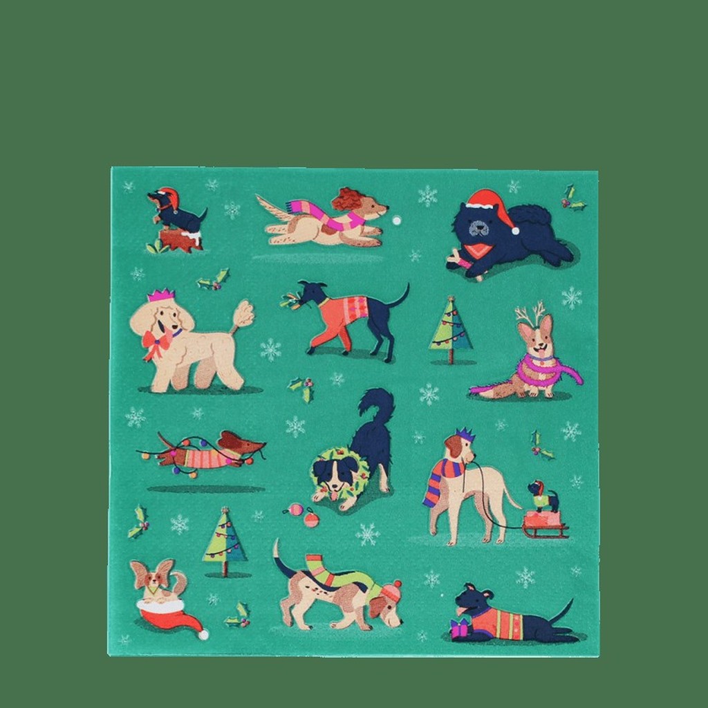 Festive Friends Papierservietten