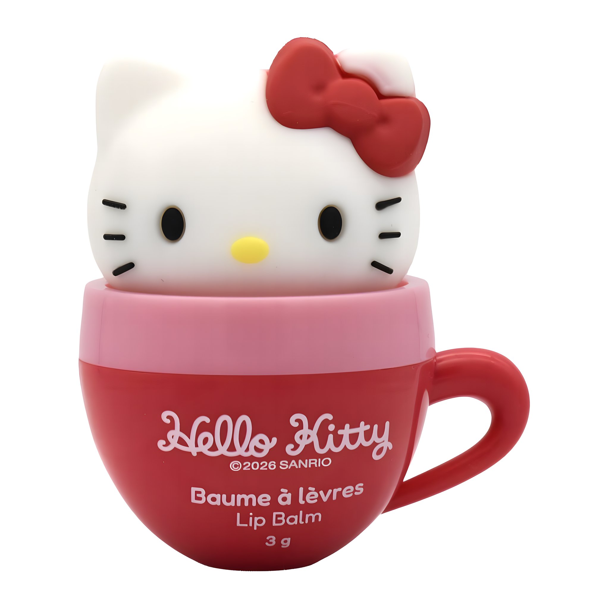 Hello Kitty & Friends Lippenbalsam Tassen-Set mit Hello Kitty, Kuromi und Cinnamoroll