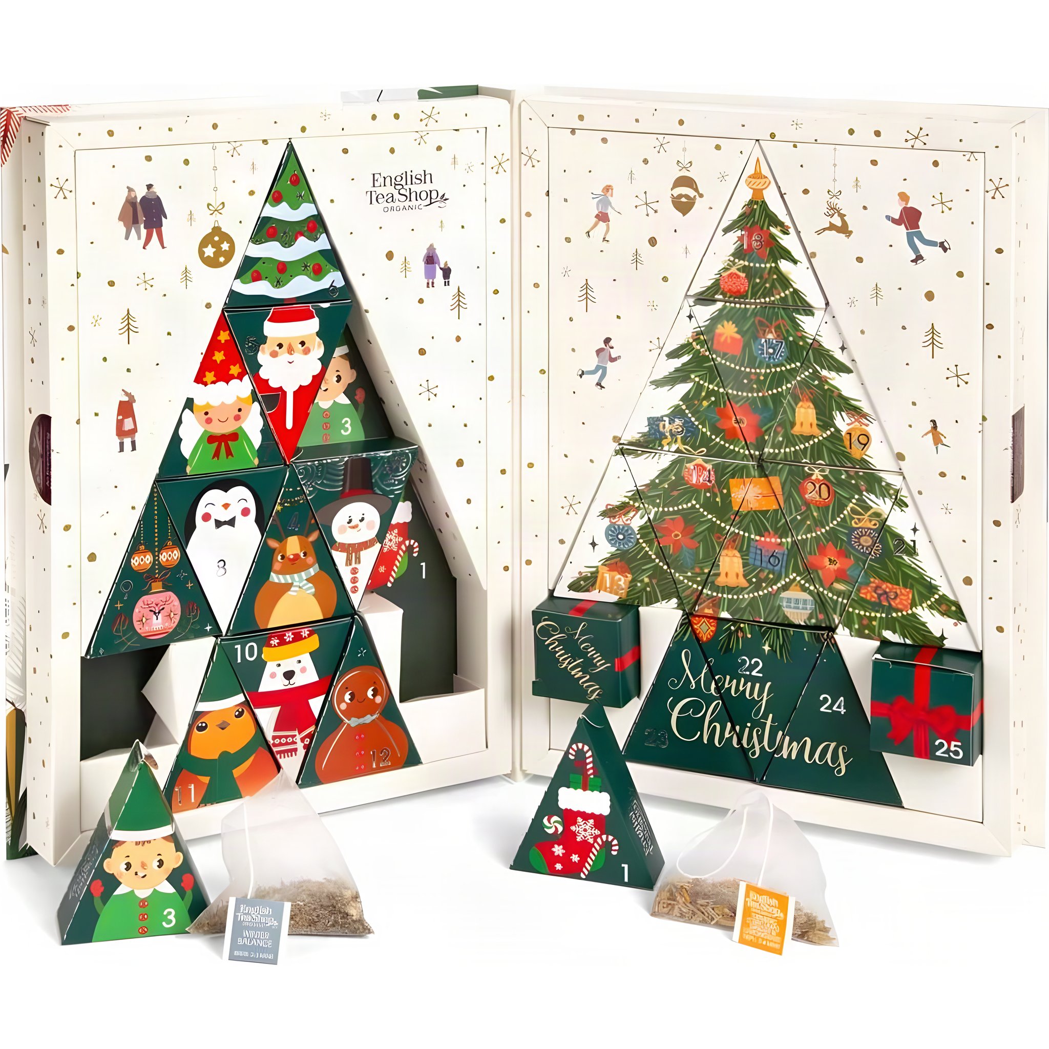Weihnachtsbaum Tee-Adventskalender