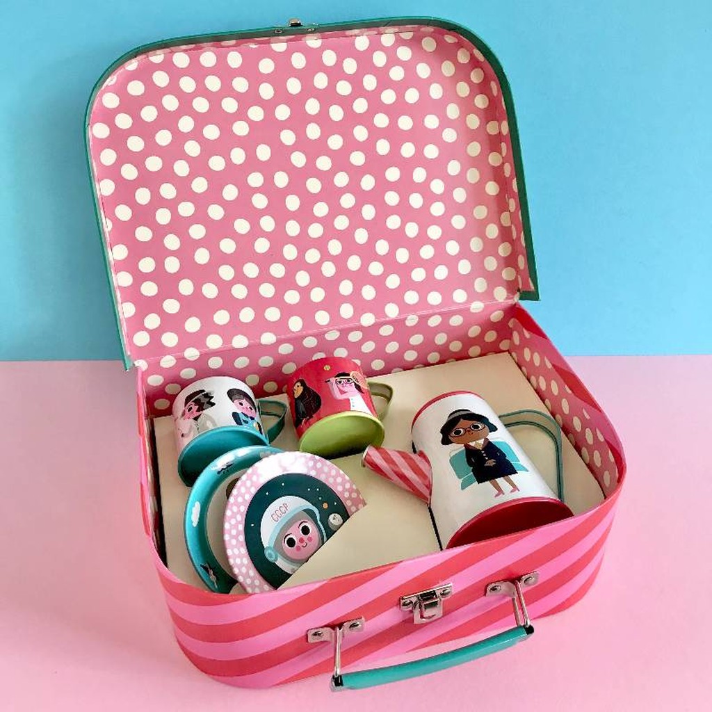 Service à Thé Féministe pour Enfants