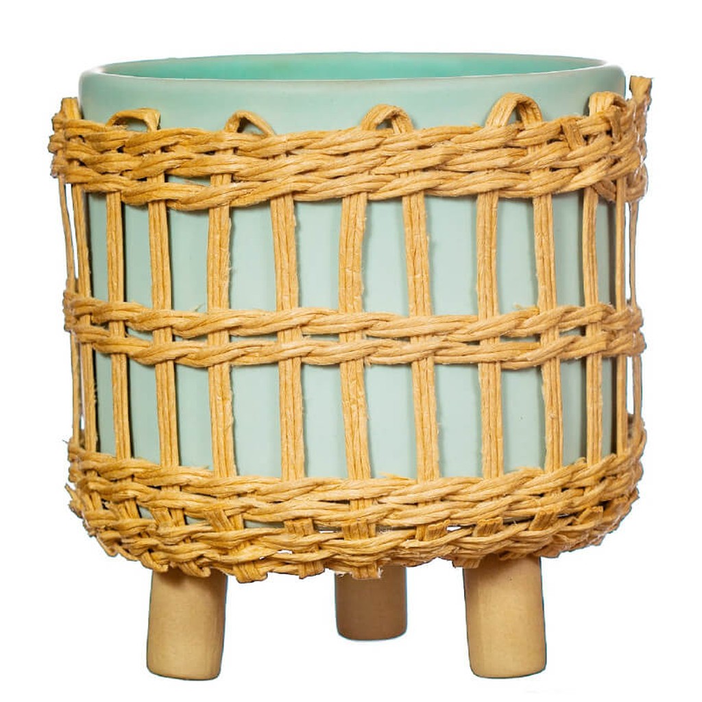 Leggy Woven Planter