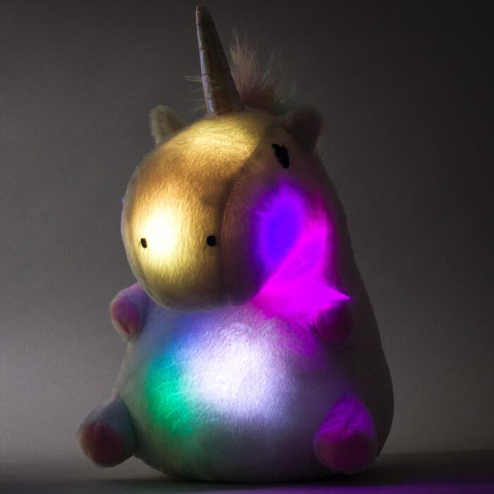 Glowing Unicorn Pillow