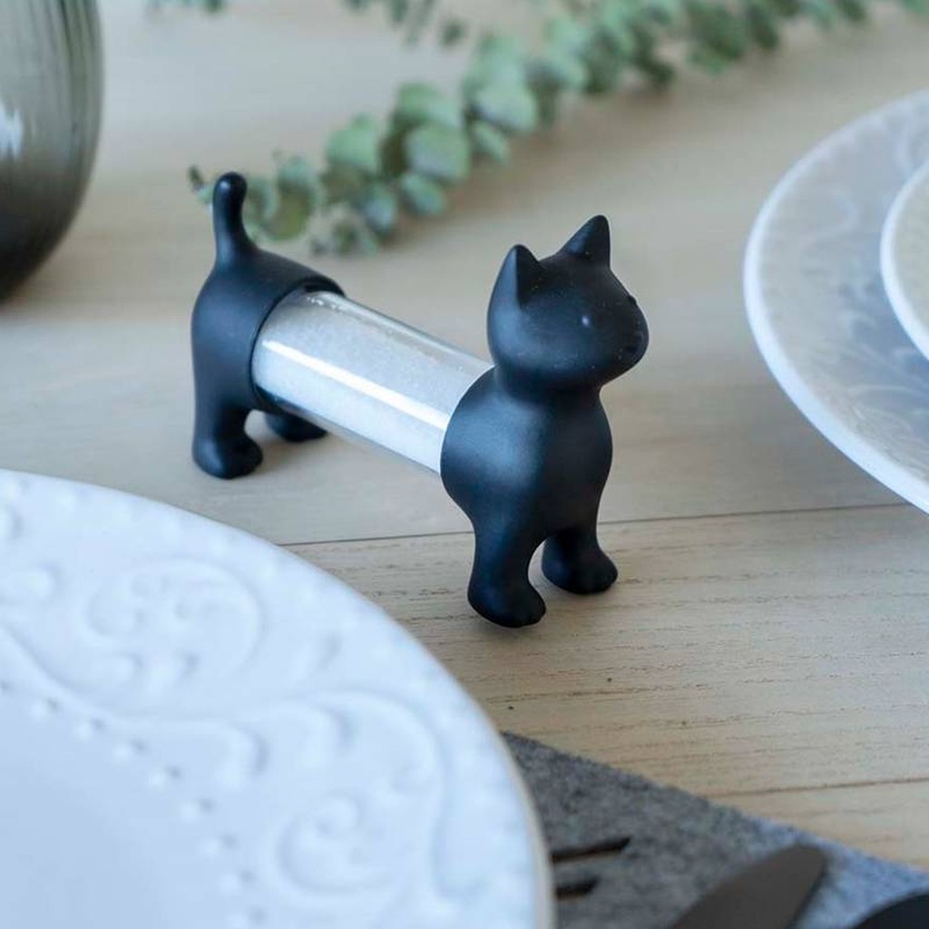 Katzen-Zahnstocherspender und Salz- & Pfefferstreuer