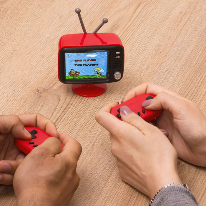 Retro Mini TV Console