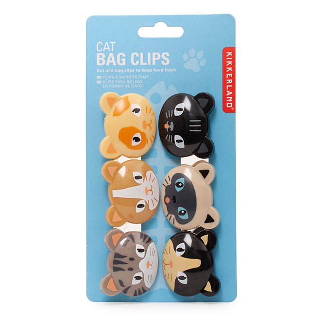 Cat Bag Clips by Kikkerland – Lifestyle