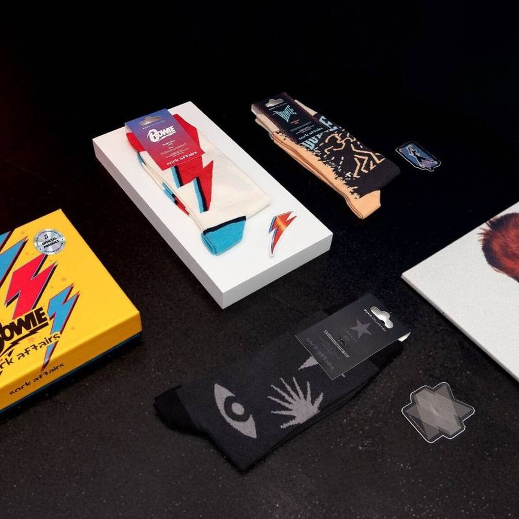 Set cadeau de chaussettes David Bowie